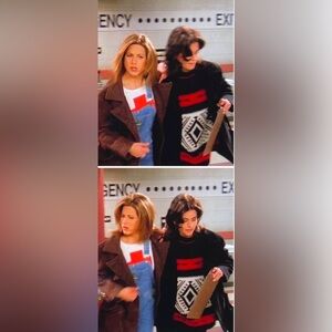 Rare Vintage 90s Sweater ASO Monica in Friends